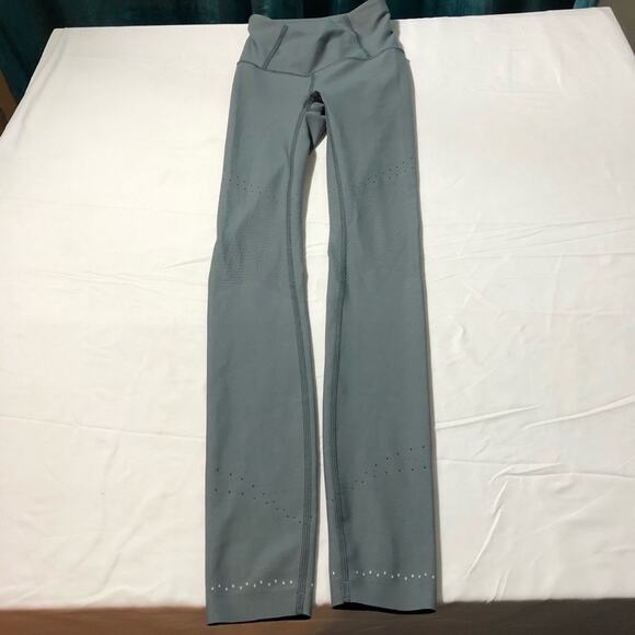 Lululemon womens 2 zoned in tight 27” blue charcoal leggings compression - Picture 4 of 15